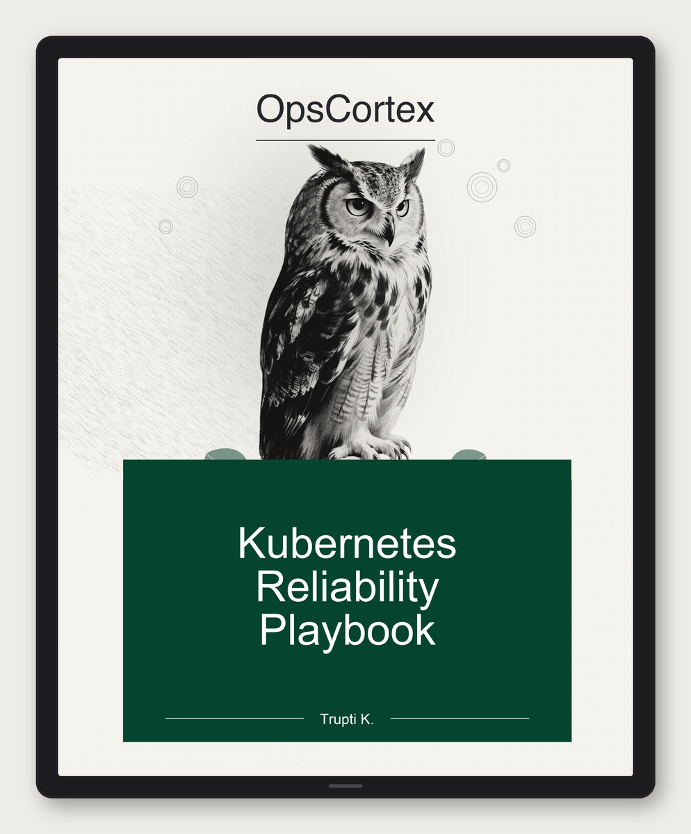 Kubernetes Reliability Playbook cover